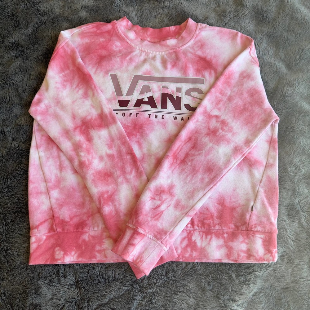 Vintage Vans Of the Wall Tie-Dye Pullover sweatshirt